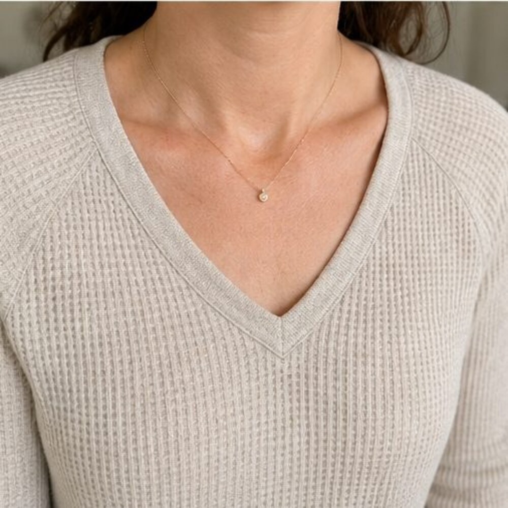 Gray Button Blouse - Picture 4 of 6